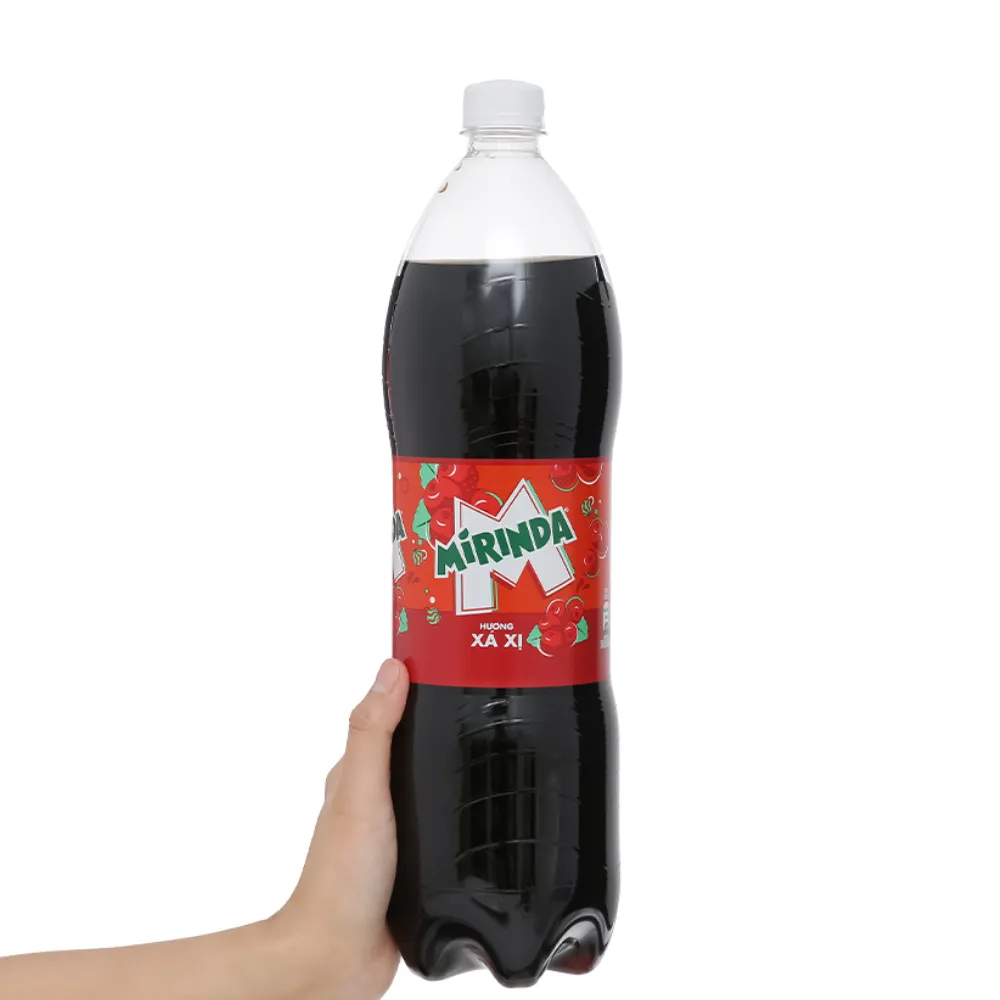 Thùng 12 chai nước ngọt Mirinda xá xị 1.5L