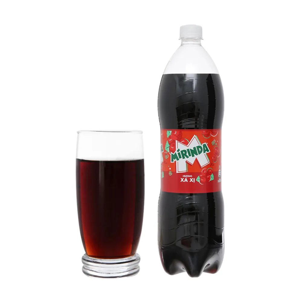 Thùng 12 chai nước ngọt Mirinda xá xị 1.5L