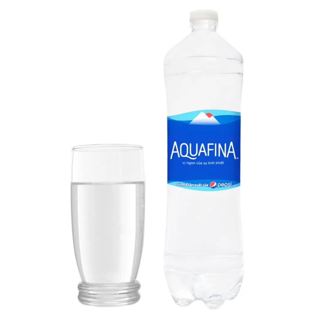 Thùng 12 chai nước uống tinh khiết Aquafina 1.5L