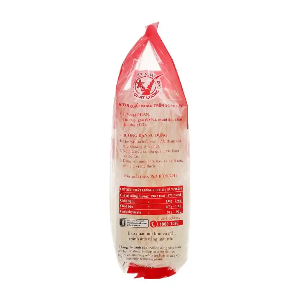 Thùng 12 gói hủ tiếu khô Vifon gói 500g