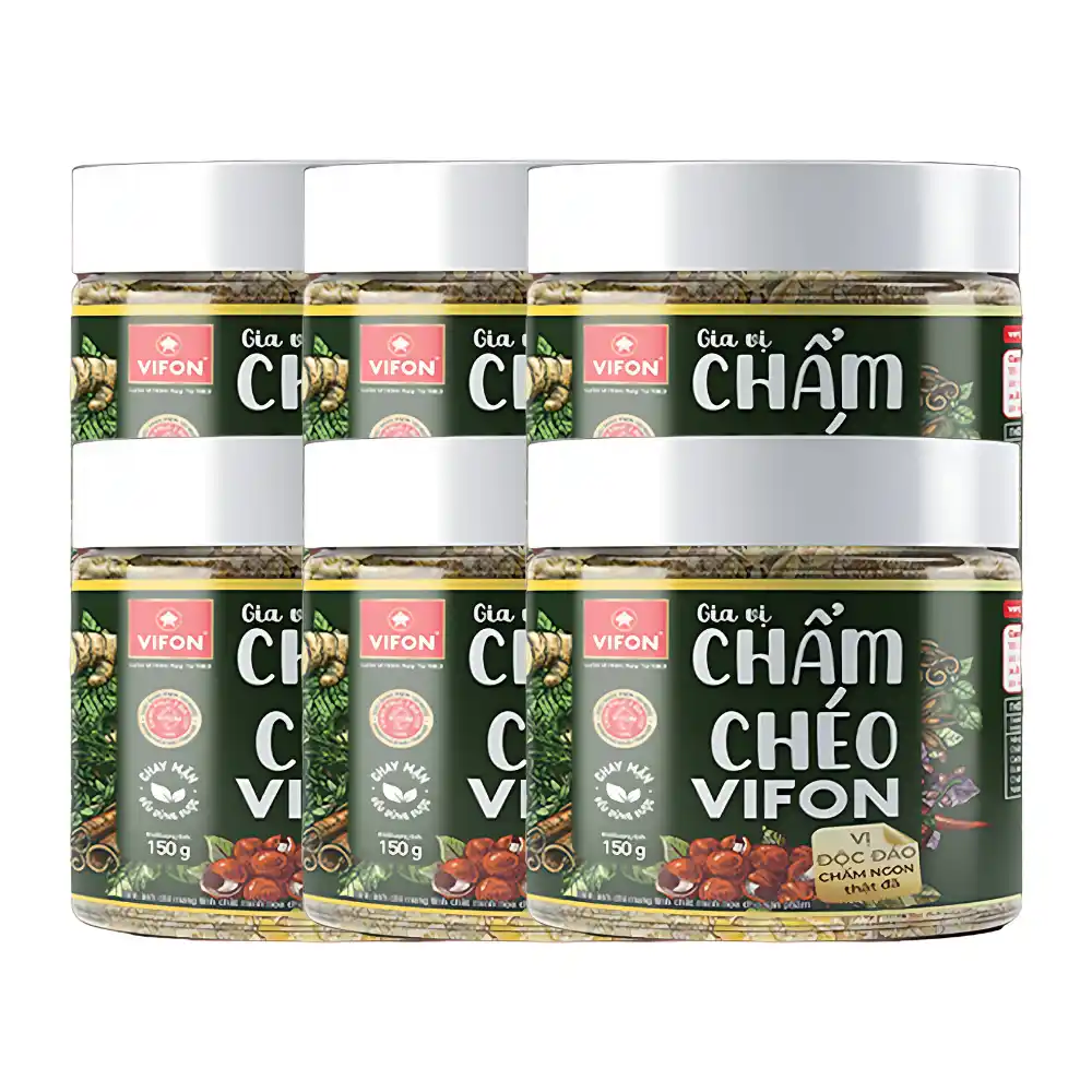 Thùng 12 lọ chẩm chéo Vifon lọ150g