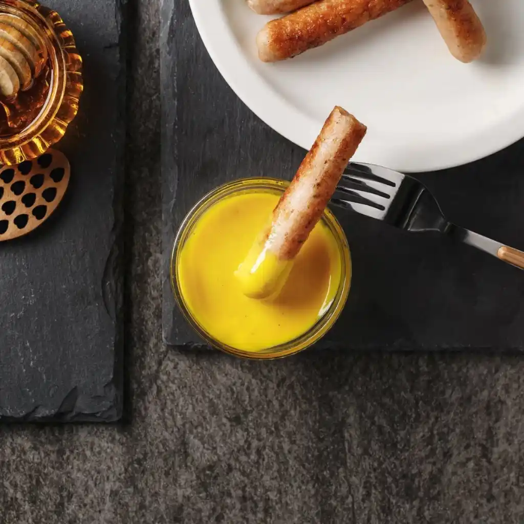 Thùng 16 chai/10 gói xốt mù tạt mật ong Ottogi 280g/1kg