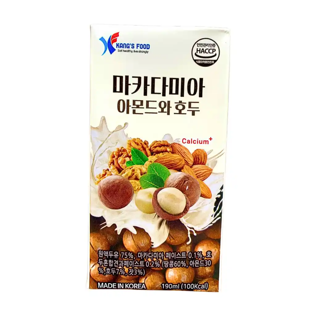 Thùng 16 hộp sữa hạt macca Kang's Food 190ml