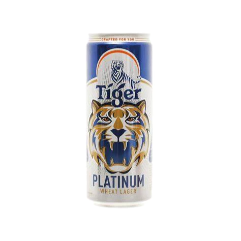 Thùng 20 lon bia Tiger Platinum Wheat Lager 330ml