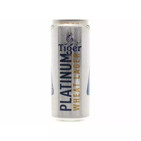 Thùng 20 lon bia Tiger Platinum Wheat Lager 330ml