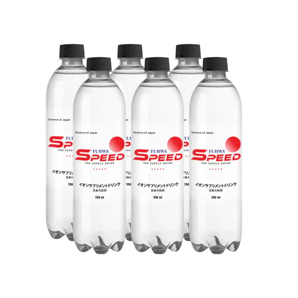 Thùng 24 chai nước uống bổ sung ion Fujiwa Speed 550ml