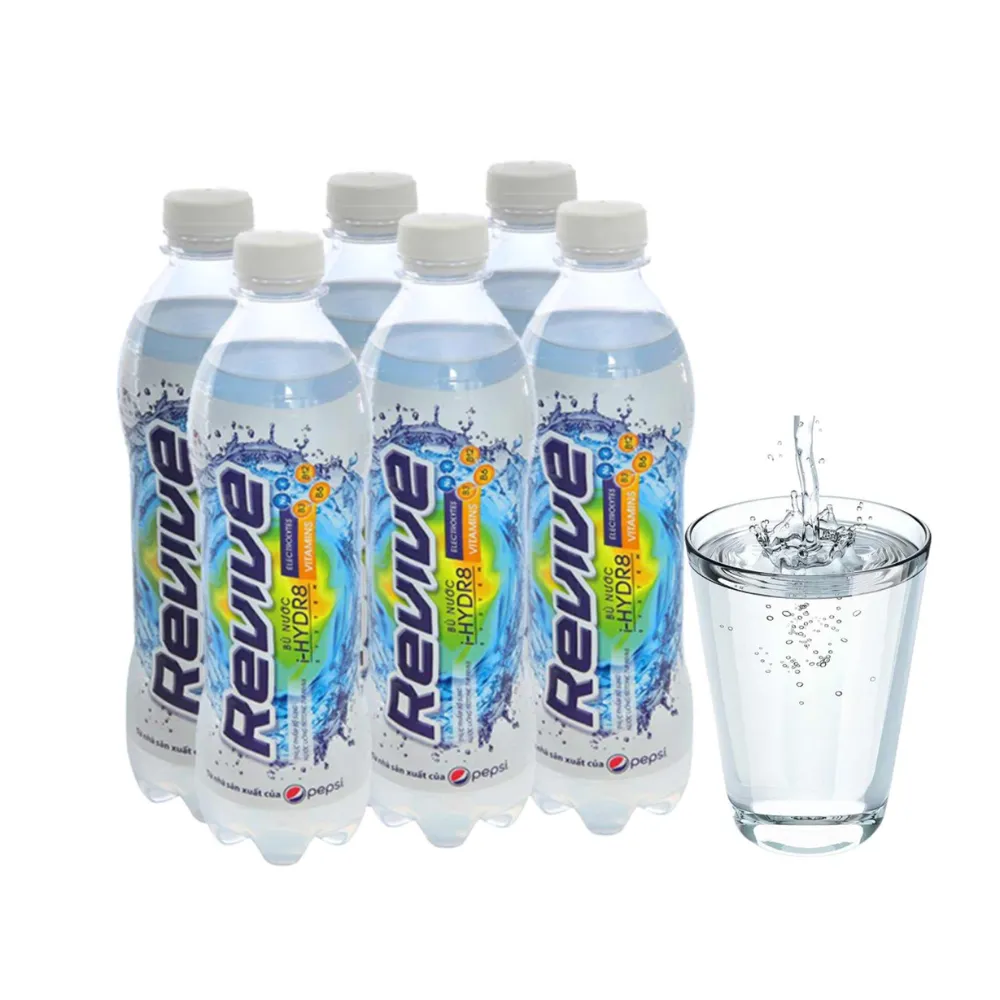 Thùng 24 chai nước bù khoáng Revive muối khoáng 500ml