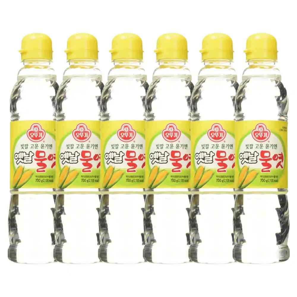 Thùng 24 chai nước đường bắp (mật ngô) Ottogi 700g