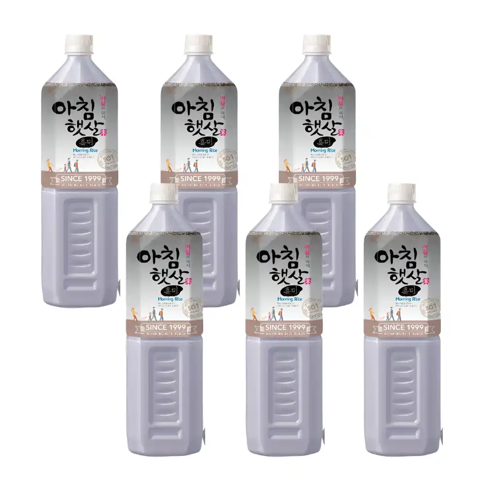 Thùng 24 chai Nước gạo Moring Rice chai 500/ml/1.5L