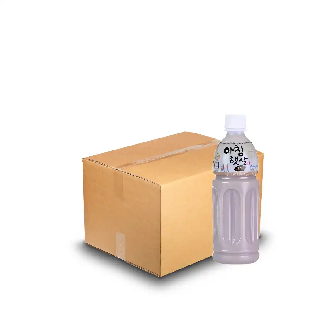 Thùng 24 chai Nước gạo Moring Rice chai 500/ml/1.5L