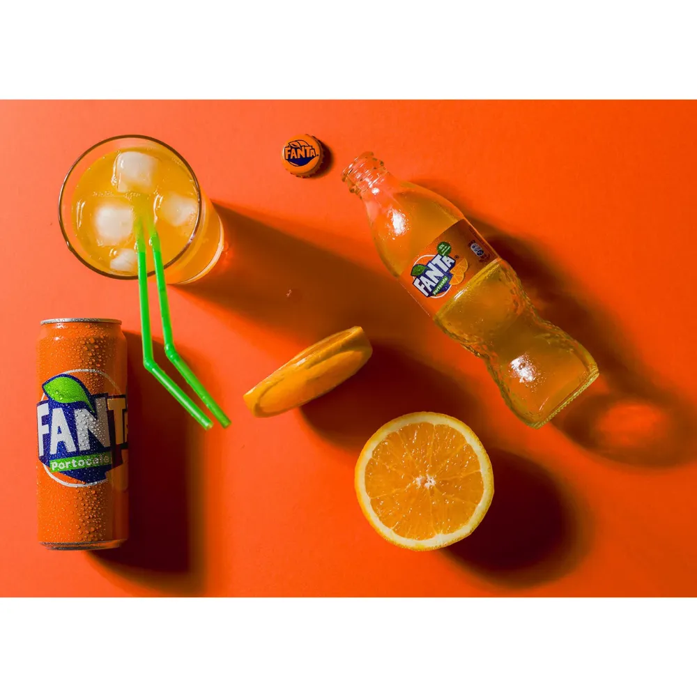 Thùng 24 chai nước ngọt Fanta cam 390ml