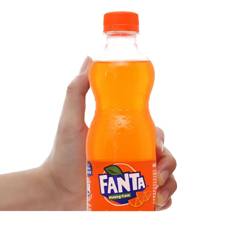 Thùng 24 chai nước ngọt Fanta cam 390ml