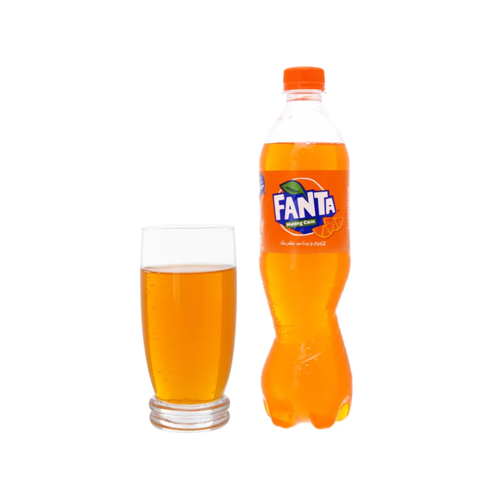 Thùng 24 chai nước ngọt Fanta cam 600ml