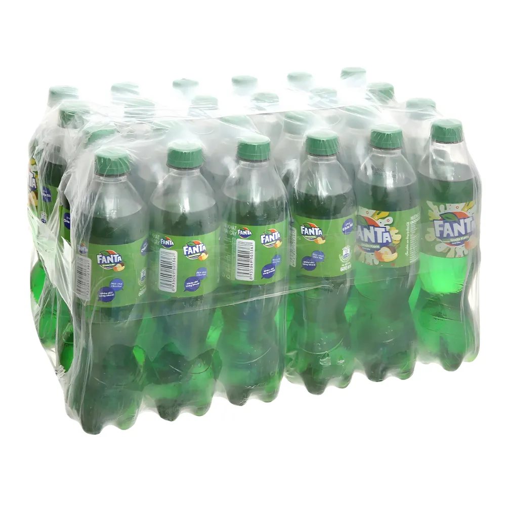 Thùng 24 chai nước ngọt Fanta soda kem 600ml