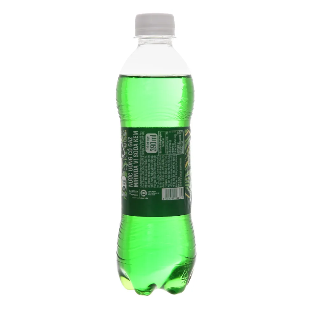 Thùng 24 chai nước ngọt Mirinda soda kem 390ml