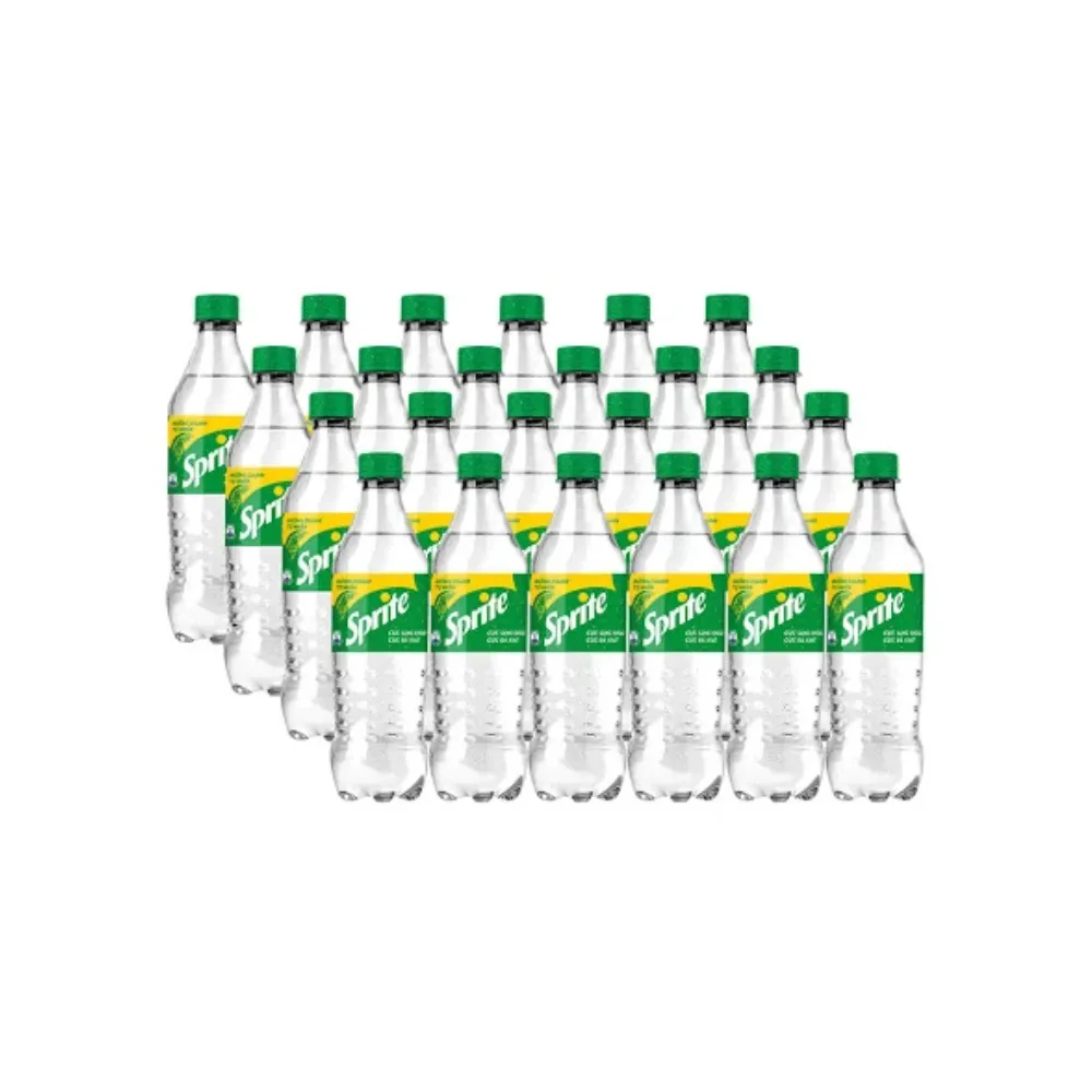 Thùng 24 chai nước ngọt Sprite chanh 390ml
