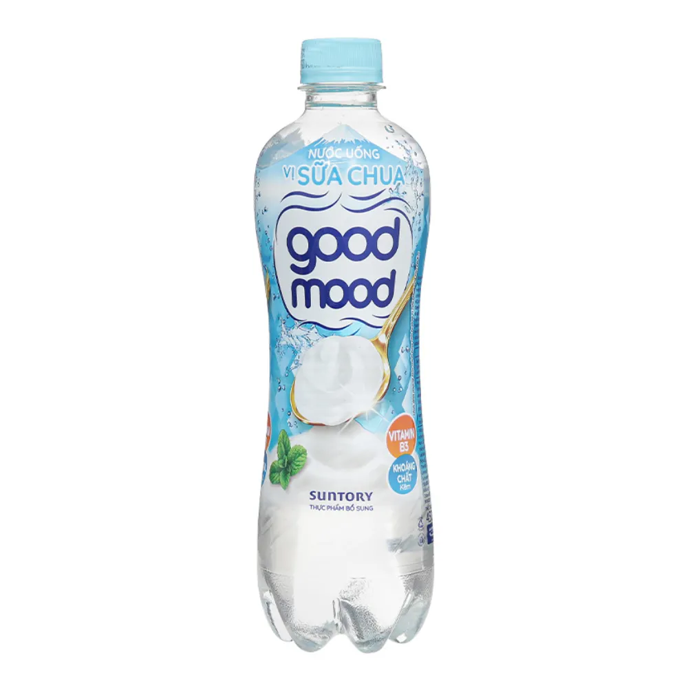 Thùng 24 chai nước uống Good mood vị sữa chua 450ml