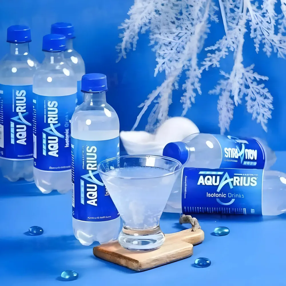 Thùng 24 chai nước uống vận động Aquarius 390ml