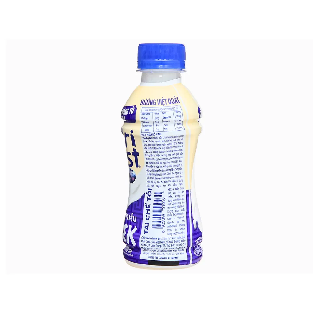 Thùng 24 chai sữa chua uống Nutriboost Hy Lạp việt quất 170ml