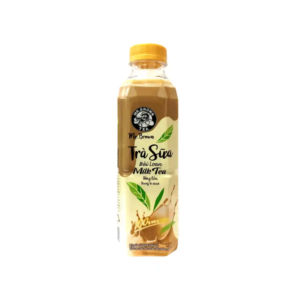 Thùng 24 chai trà sữa Mr.Brown 580ml