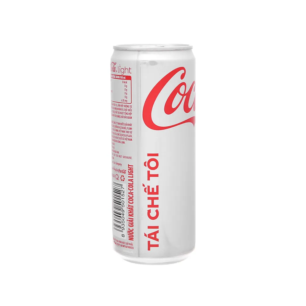 Thùng 24 lon nước ngọt Coca Cola Light 320ml