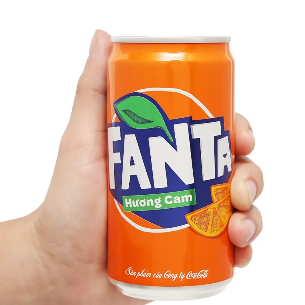 Thùng 24 lon nước ngọt Fanta cam 235ml