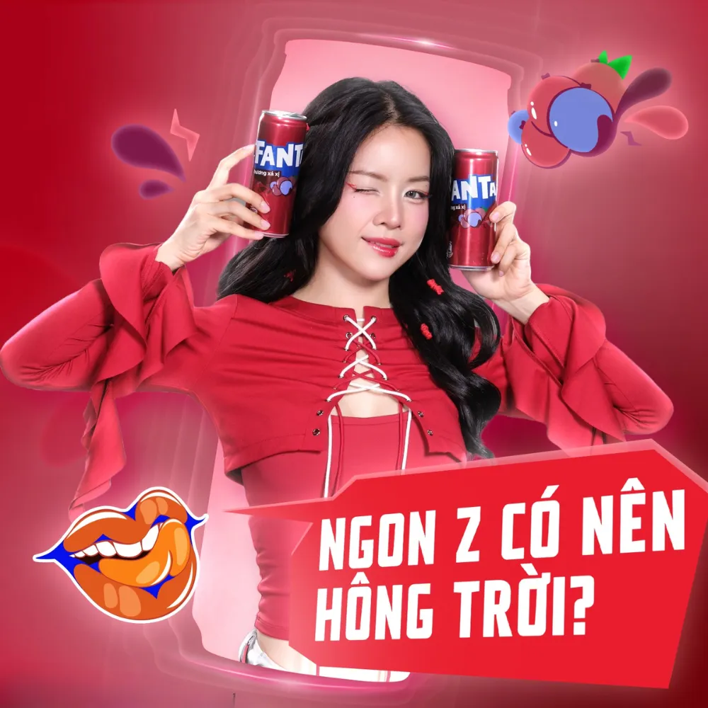 Thùng 24 lon nước ngọt Fanta xá xị 320ml