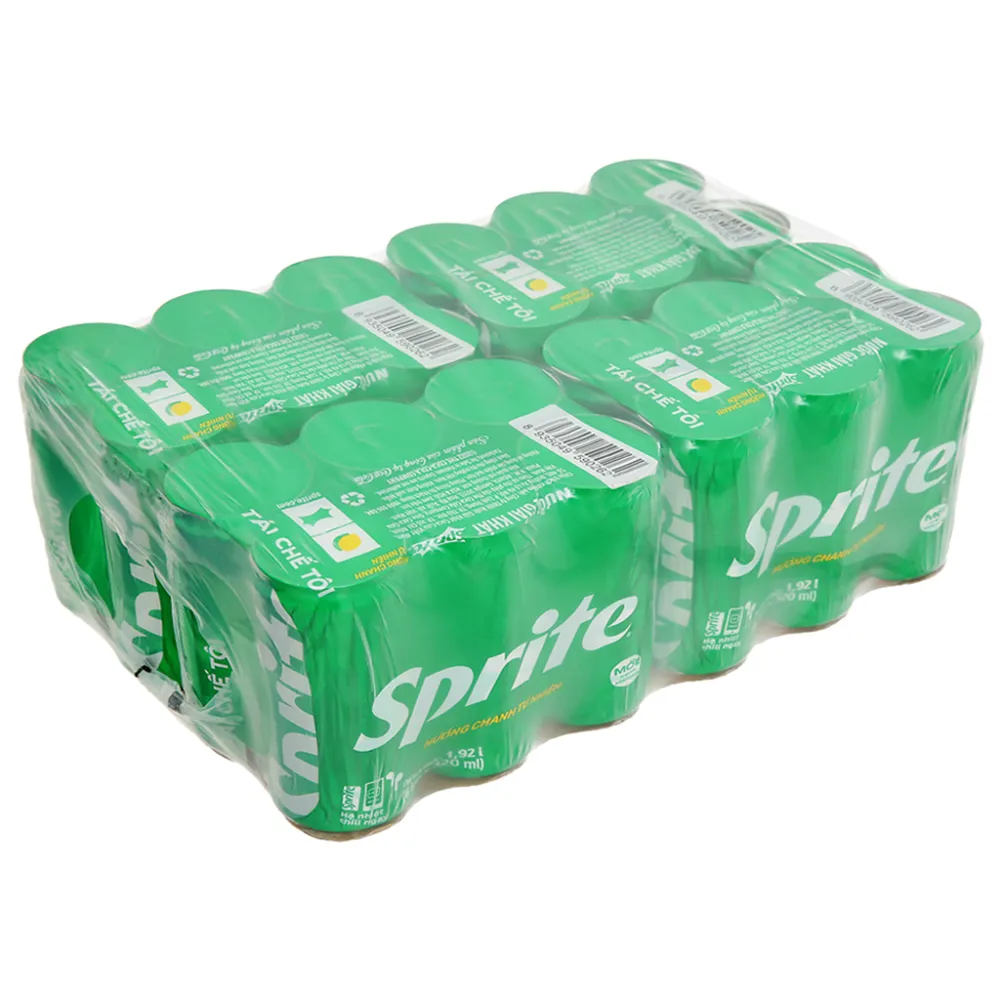 Thùng 24 lon nước ngọt Sprite chanh 235ml