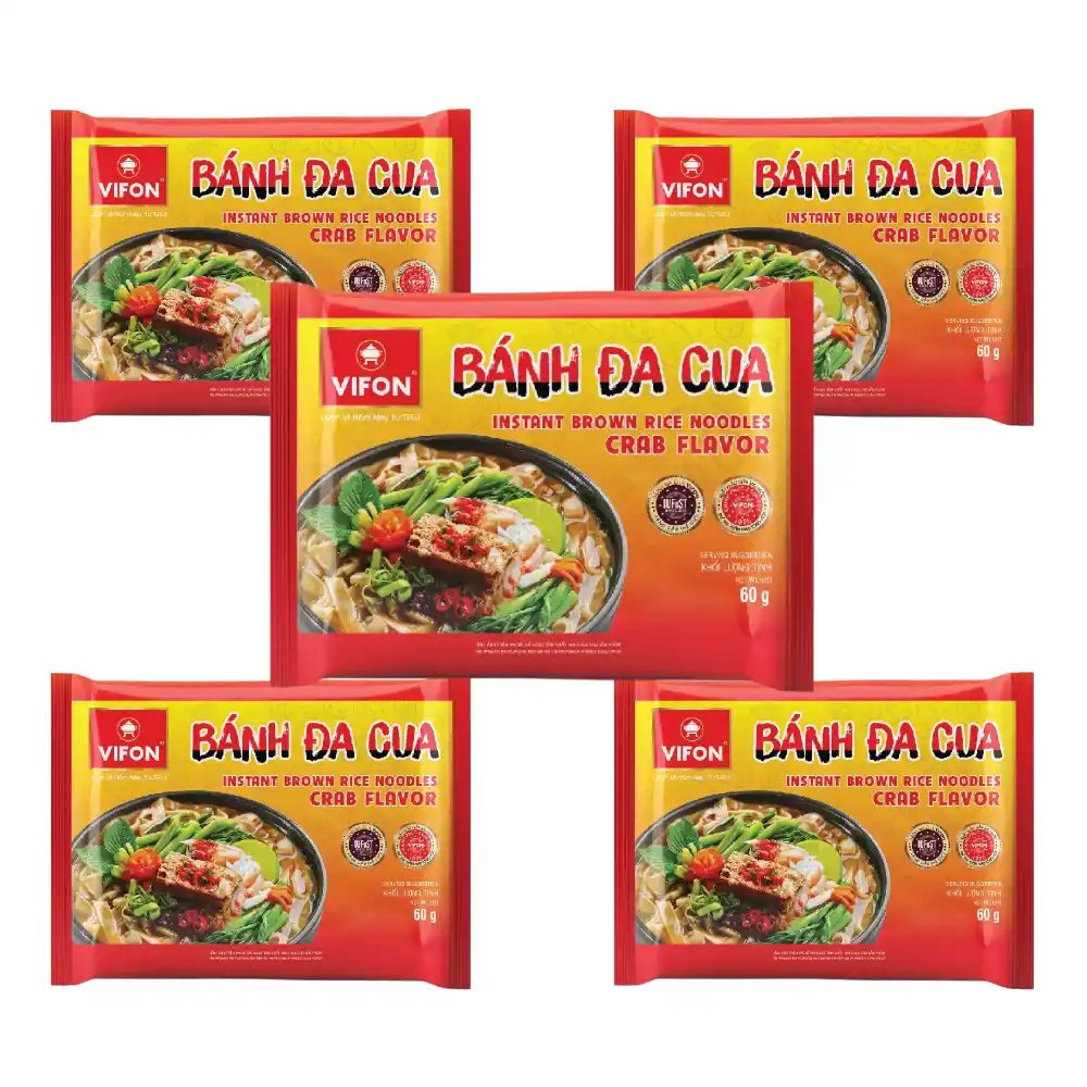 Thùng 30 gói bánh đa cua/tôm Vifon 65g