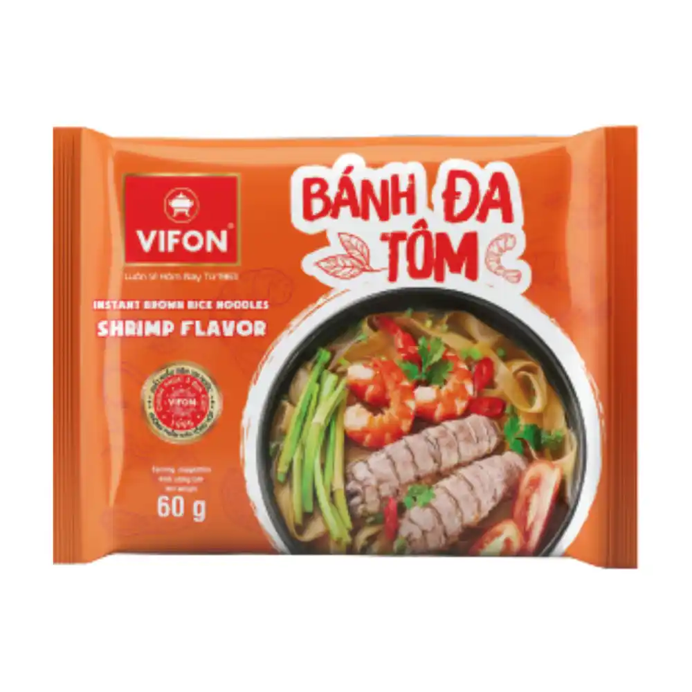 Thùng 30 gói bánh đa cua/tôm Vifon 65g
