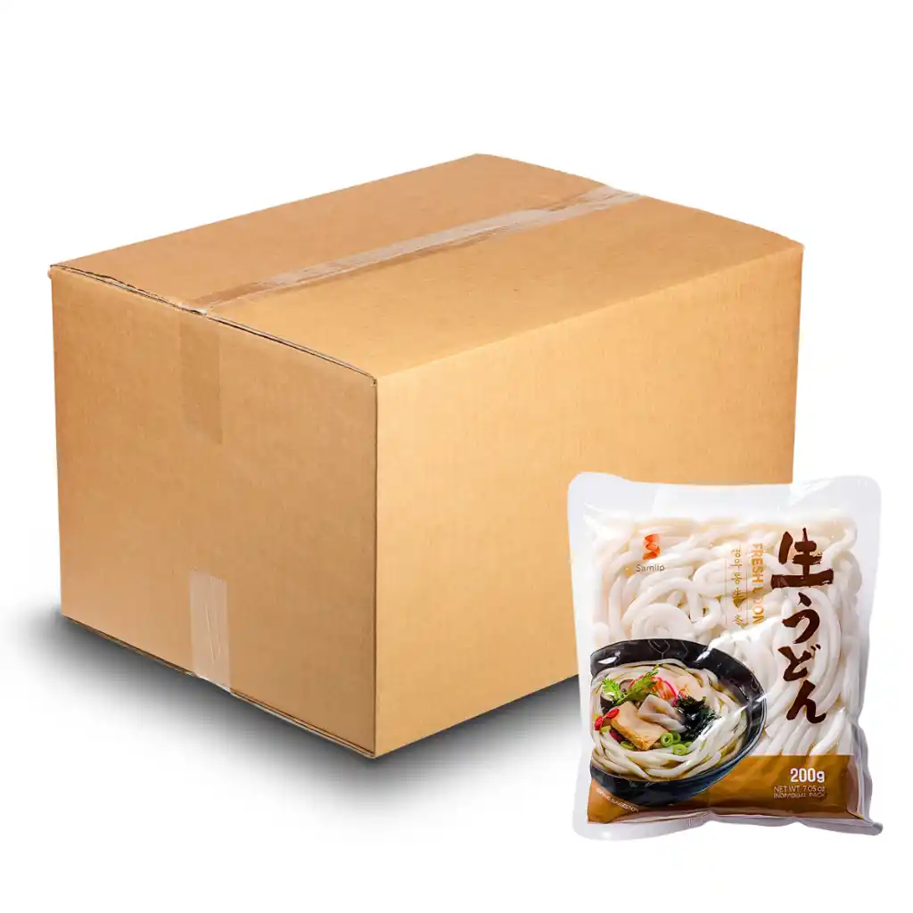 Thùng 30 gói mì udon tươi Samlip gói 200g