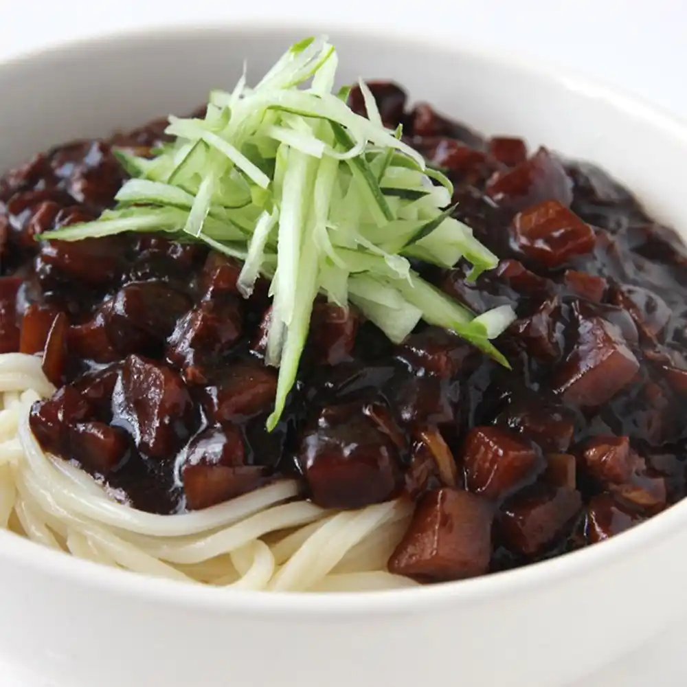 Thùng 30 gói tương đen Jajang gói 250g