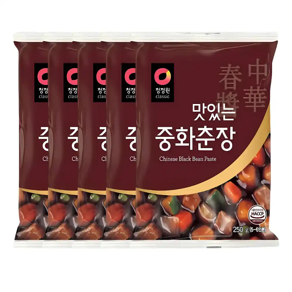 Thùng 30 gói tương đen Jajang gói 250g