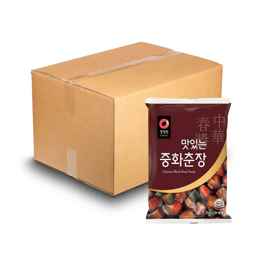 Thùng 30 gói tương đen Jajang gói 250g