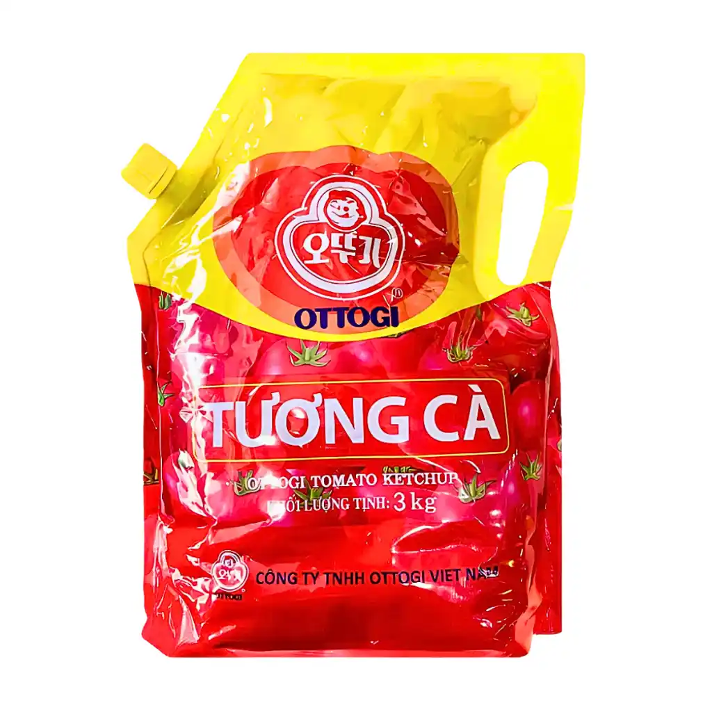 Thùng 4 gói xốt cà chua Ottogi 3kg