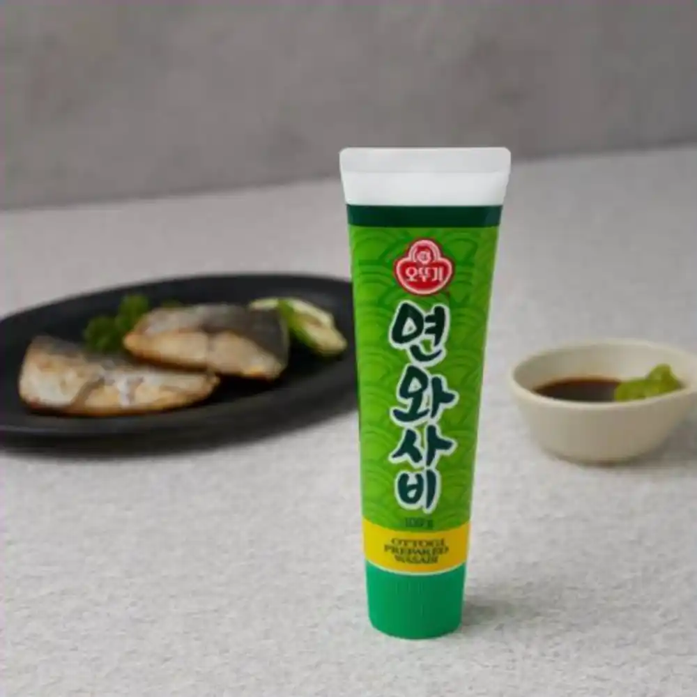 Thùng 40 tuýp mù tạt Ottogi 35g