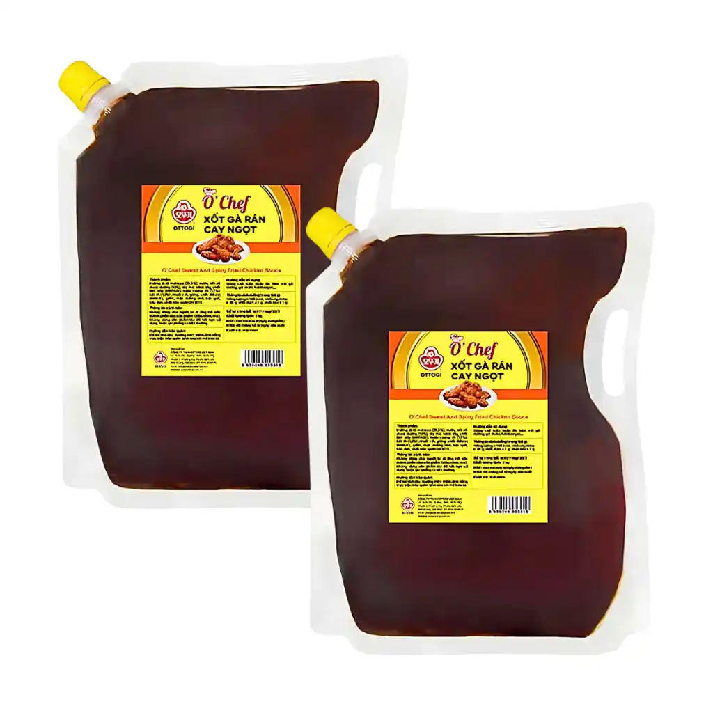 Thùng 5 gói xốt cay ngọt Ottogi 2kg