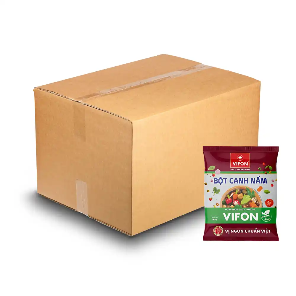 Thùng bột canh tôm/i-ốt/nấm Vifon gói 200g