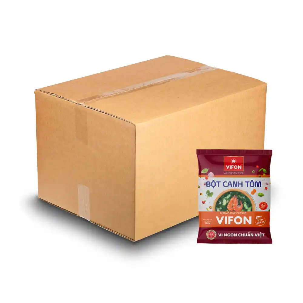 Thùng bột canh tôm/i-ốt/nấm Vifon gói 200g