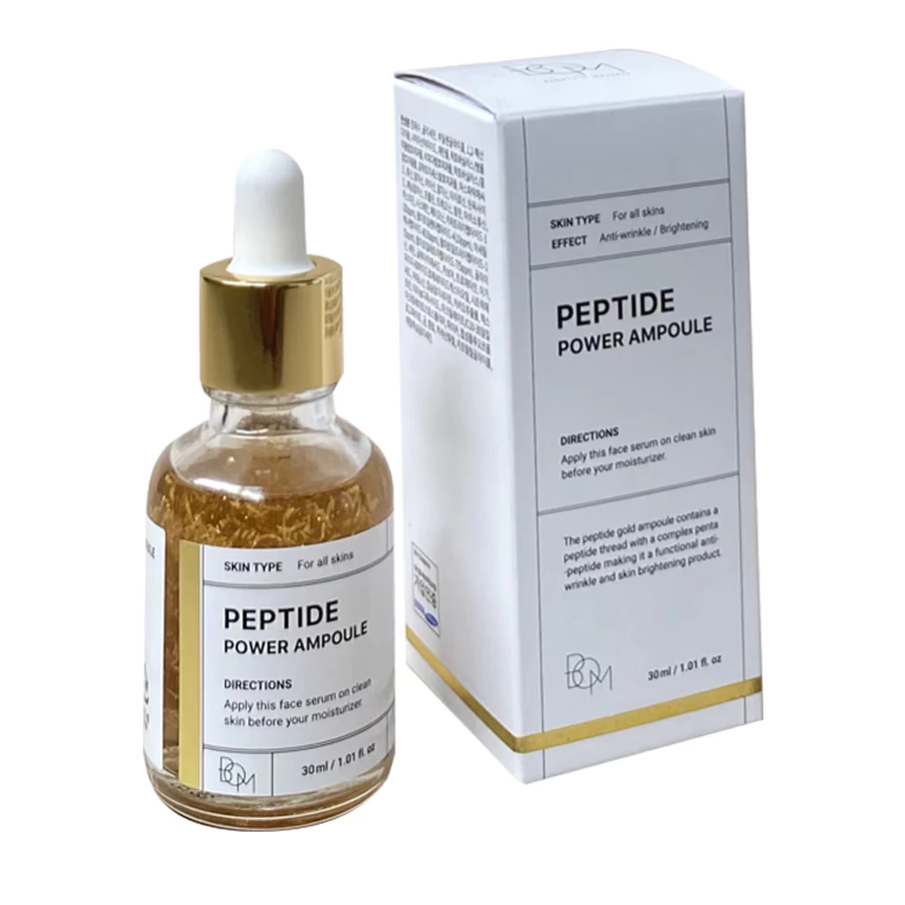 Tinh chất B.O.M Peptide Power Ampoule làm sáng và săn chắc da 30ml