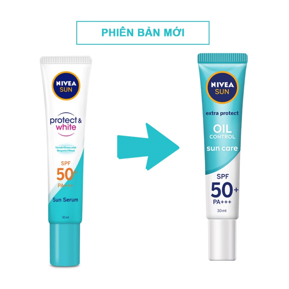Tinh chất chống nắng Nivea dưỡng sáng & kiểm soát dầu 30ml