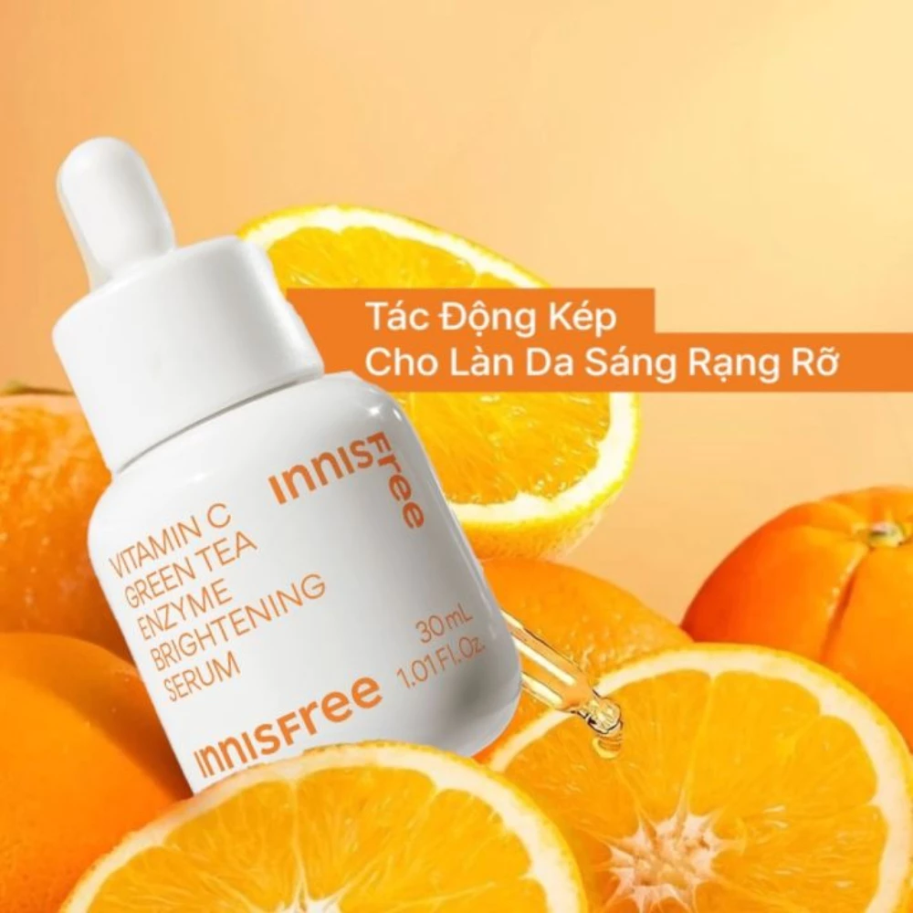 Tinh chất innisfree dưỡng sáng da trông căng mướt 30ml