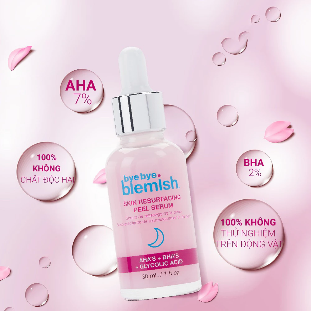 Tinh chất Peel Da Bye Bye Blemish mờ thâm, mịn da 30ml