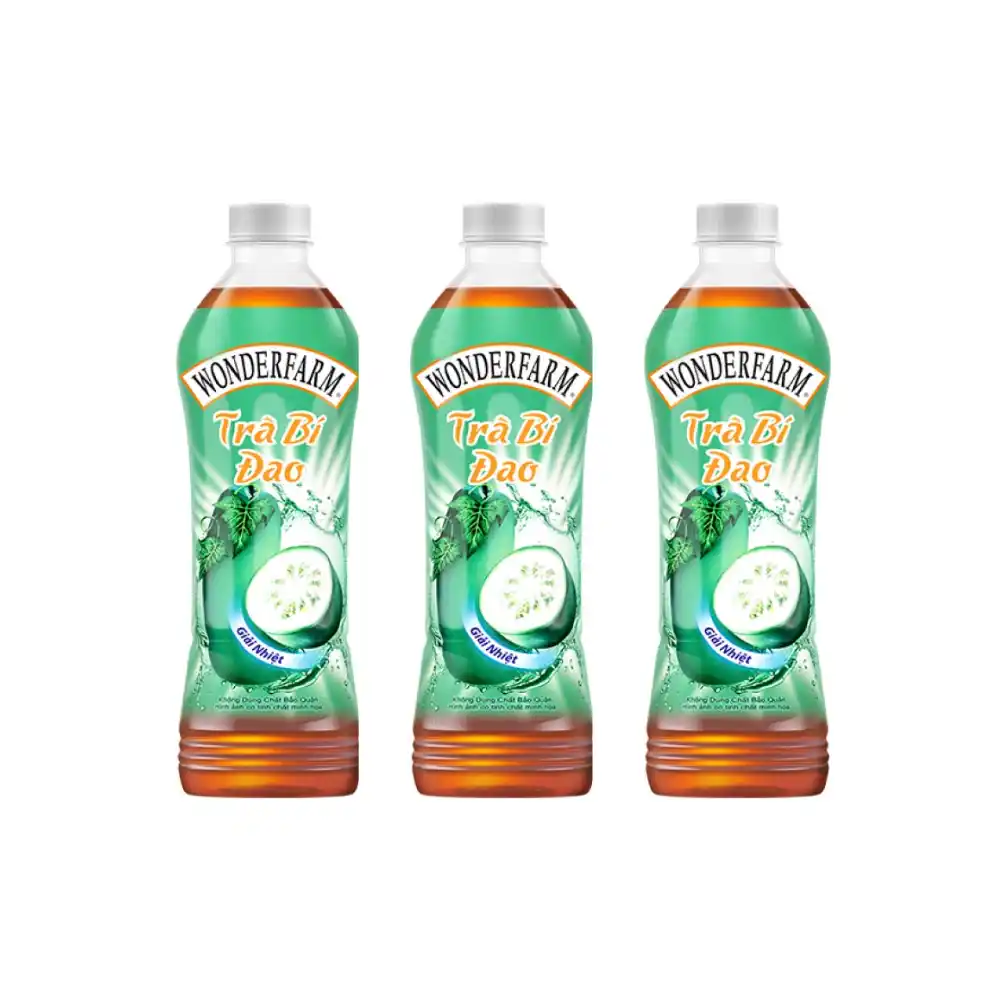 Trà bí đao Wonderfarm chai 440ml