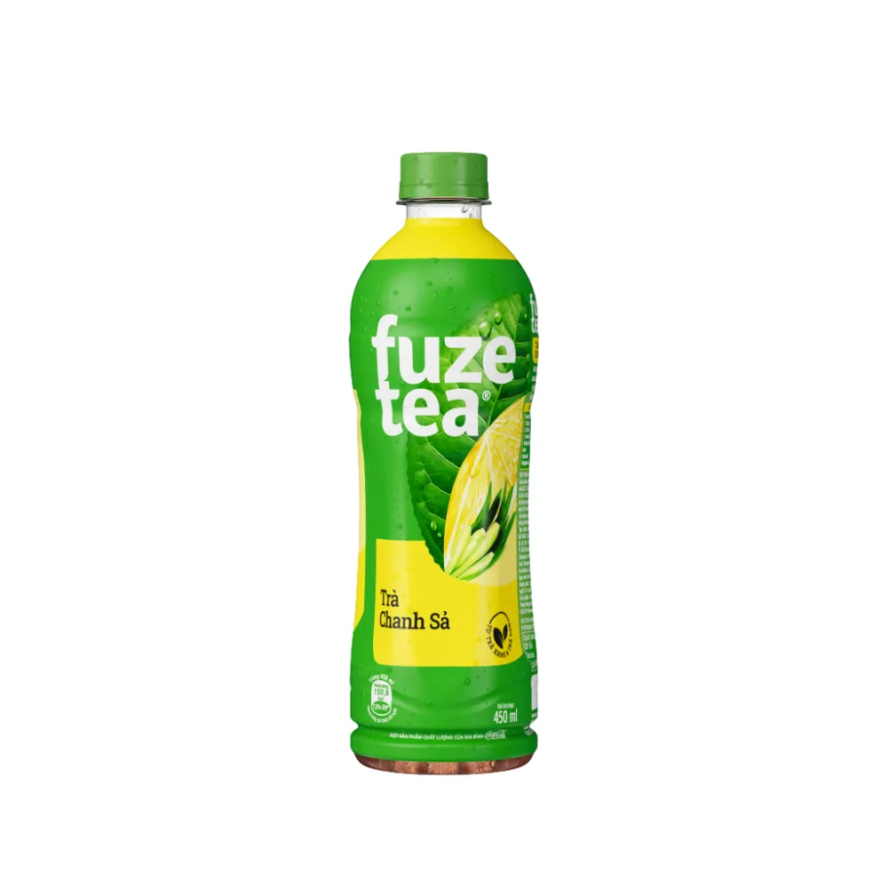 Trà chanh sả Fuzetea+ 450ml