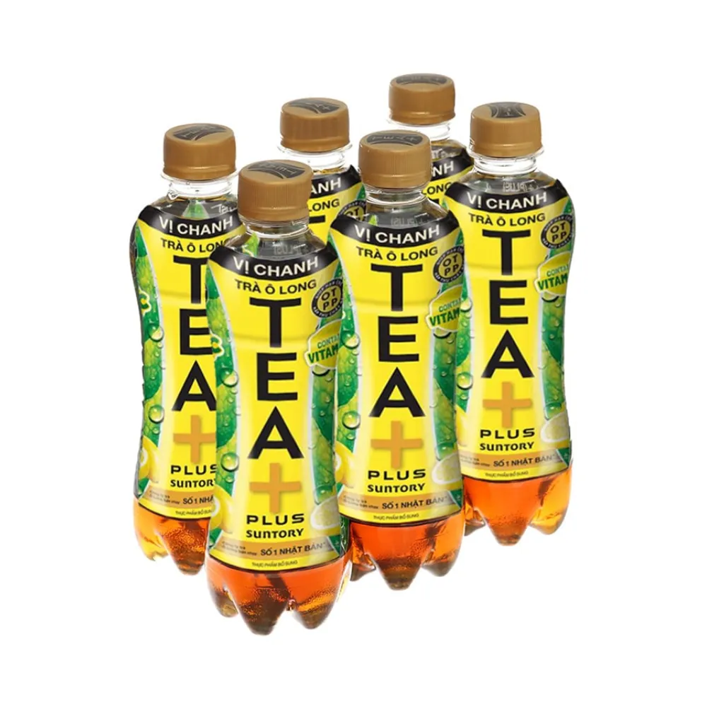 Trà ô long TEA+ Plus chanh 450ml