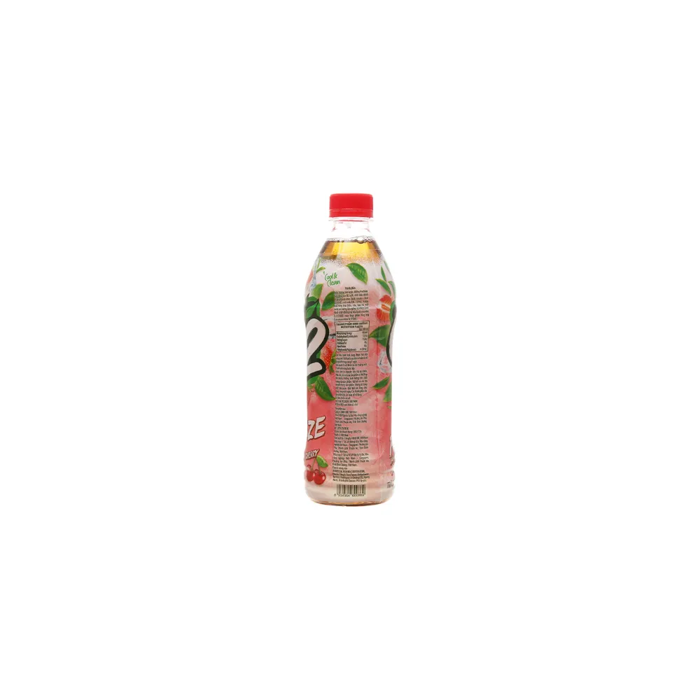 Trà xanh C2 Freeze hương dâu anh đào chai 455ml