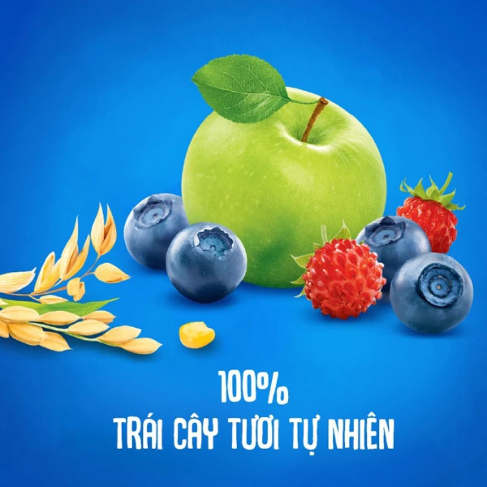Trái cây nghiền Agusha nhiều vị 90g dành cho bé từ 6 tháng tuổi
