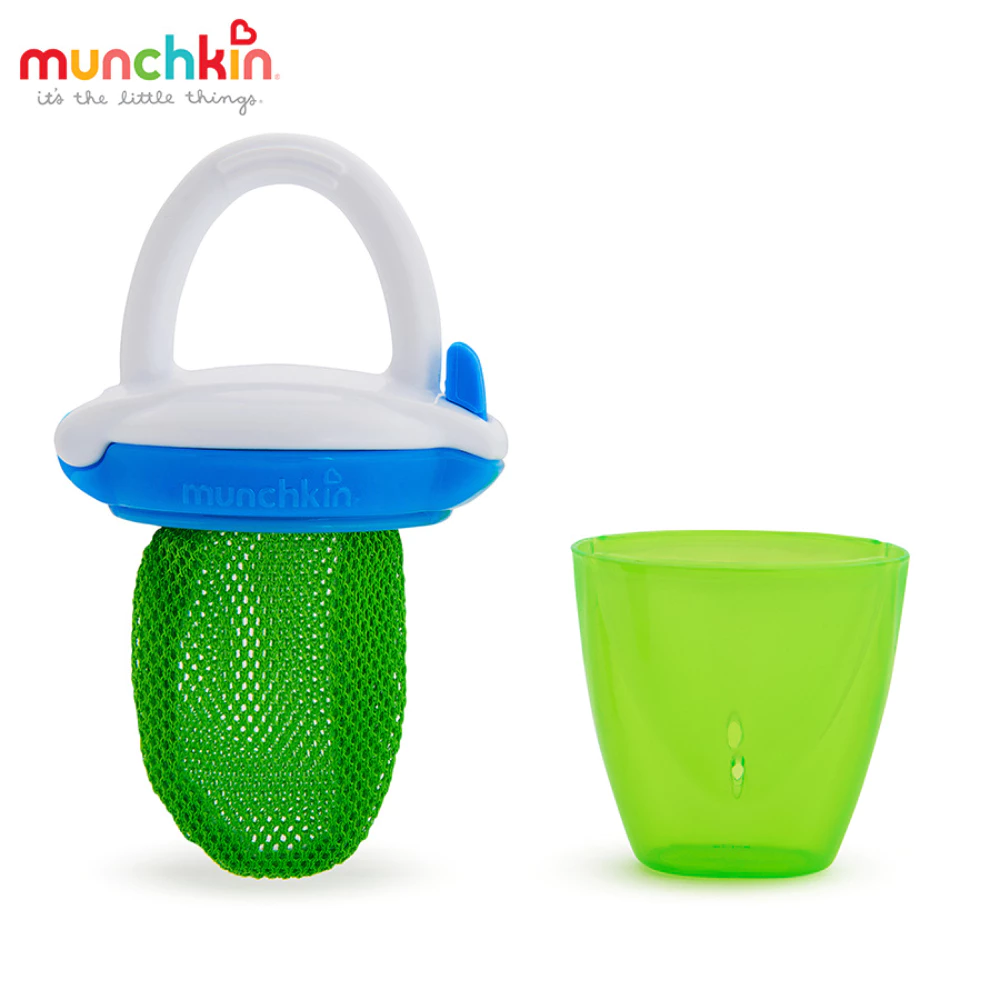 Túi ăn tránh hóc Munchkin có nắp 50g (màu ngẫu nhiên)