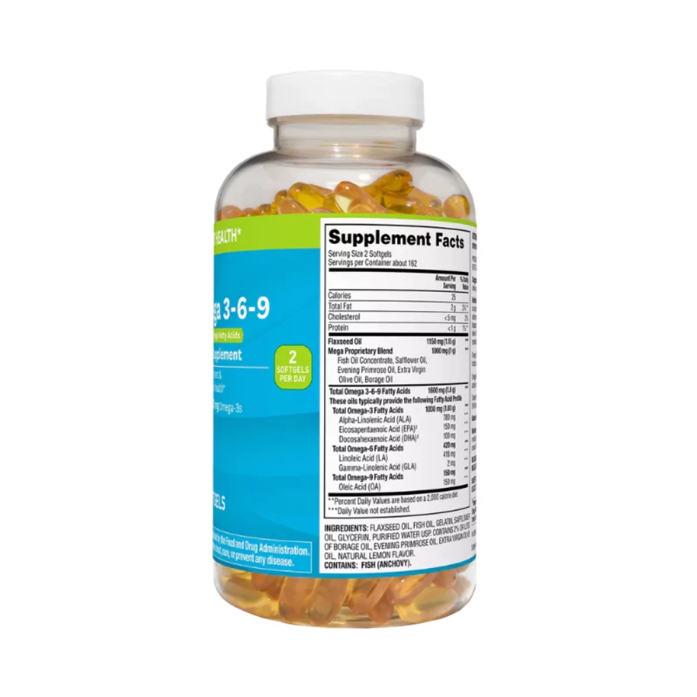 Viên uống bổ sung Omega 3-6-9 Member’s Mark (325 viên)